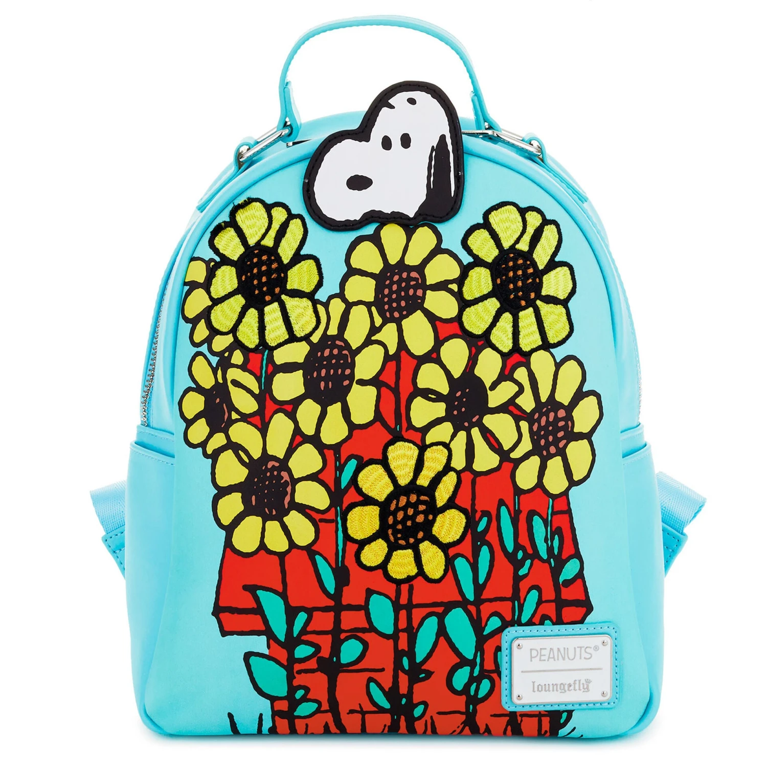 Loungefly Peanuts Snoopy Floral Mini Backpack 3 Loungefly Peanuts Snoopy Floral Mini Backpack