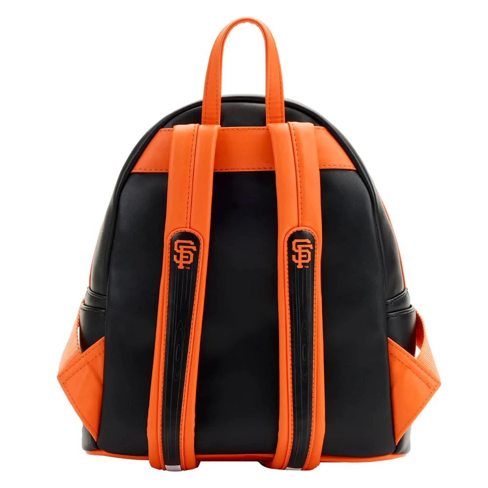 Loungefly MLB San Francisco Giants Patches Mini Backpack 4 Loungefly MLB San Francisco Giants Patches Mini Backpack - Image 2