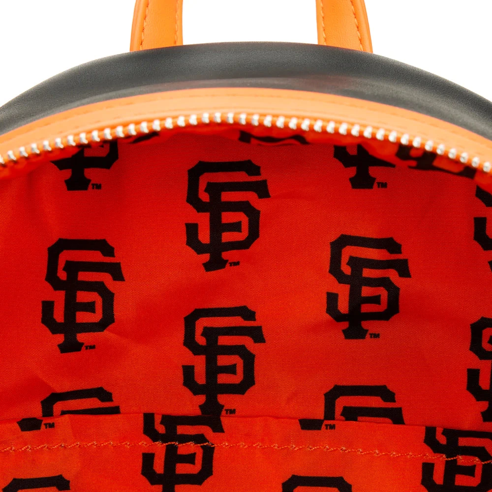 Loungefly MLB San Francisco Giants Patches Mini Backpack 5 Loungefly MLB San Francisco Giants Patches Mini Backpack - Image 3