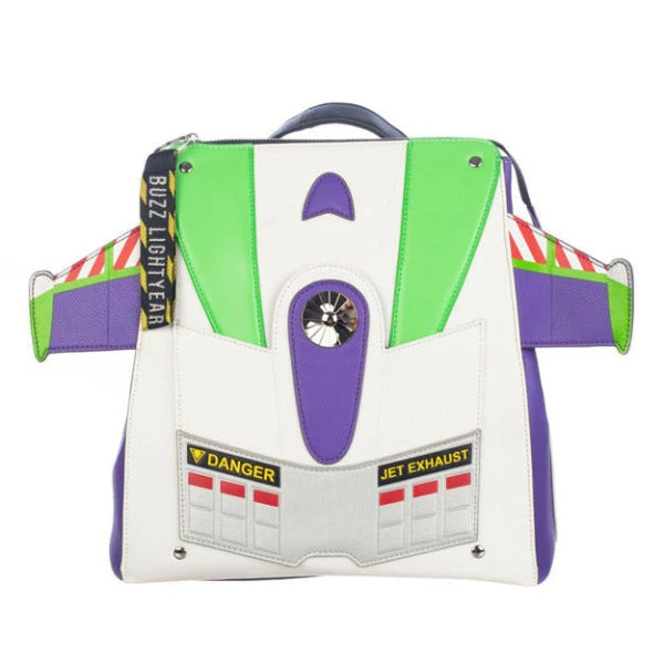 Disney Pixar Toy Story Buzz Lightyear Jetpack Faux Leather Mini Backpack 3 Disney Pixar Toy Story Buzz Lightyear Jetpack Faux Leather Mini Backpack
