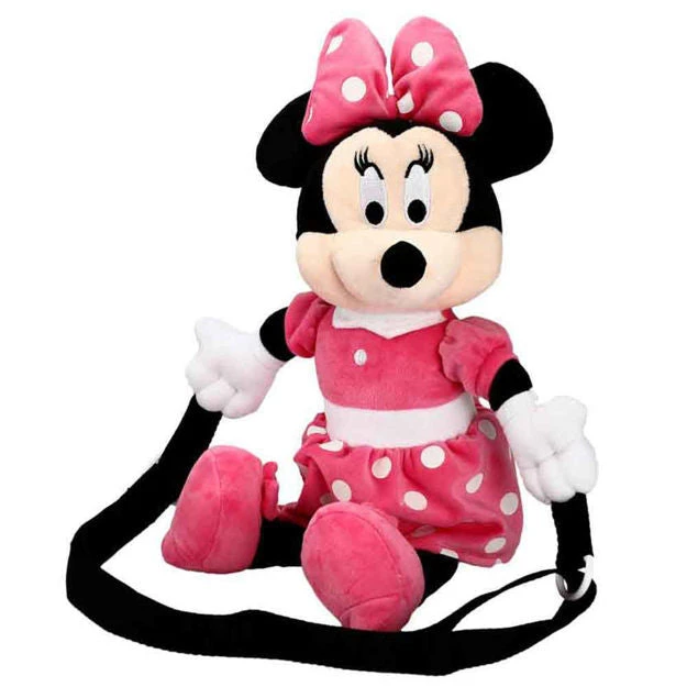 Disney Minnie Plush Backpack 3 Disney Minnie Plush Backpack