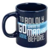 Star Trek To Boldly Go 16 Oz. Ceramic Mug -Fashion Accessories Store MU8CCFSTAPP00