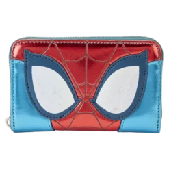 Loungefly Marvel Metallic Spider-Man Zip Around Wallet