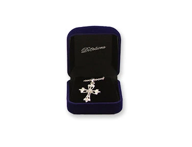 Pointed Cross Silver Tone Necklace 4 Pointed Cross Silver Tone Necklace - Image 2