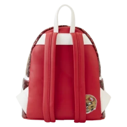 Loungefly NFL San Francisco 49ers Sequin Mini Backpack -Fashion Accessories Store NFLBK0057 LFNFLSANFRANCISCO49ERSSEQUINMINIBACKPACK2293BACK