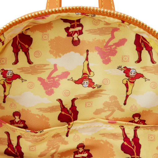 Loungefly Avatar: The Last Airbender Fire Dance Mini Backpack - Image 3