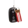 New Driver Striped Keychain 2023 Hallmark Ornament -Fashion Accessories Store New Driver Striped Keychain 2023 Christmas Ornament 1HGO3194 01