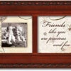 Precious Friends Petite Woodgrain Music Box Plays Friends Are For -Fashion Accessories Store PM5007