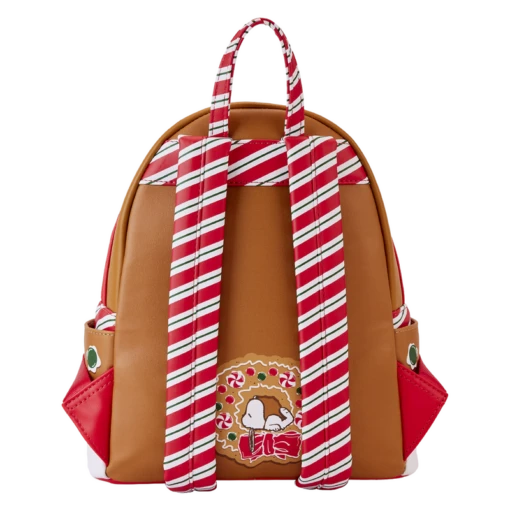 Loungefly Peanuts Snoopy Gingerbread House Scented Mini Backpack - Image 2