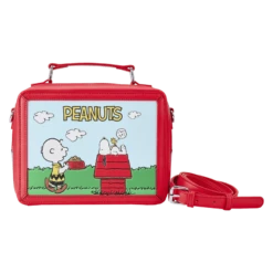 LOUNGEFLY Peanuts Charlie Brown Vintage Lunchbox Crossbody Bag