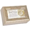 On Your Child's Baptism Woodgrain Petite Rose Keepsake Music Box Plays Amazing Grace -Fashion Accessories Store PR301SC
