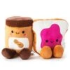Hallmark Better Together Peanut Butter And Jelly Magnetic Plush, 5" -Fashion Accessories Store Peanut Butter Jar and Bread With Jelly Magnetic Plush 1KID1517 01