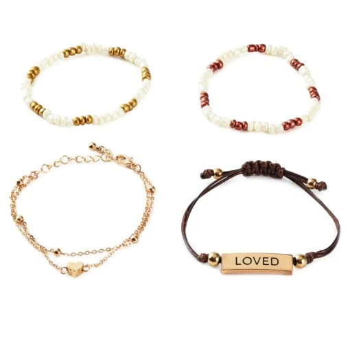 Hallmark Loved Bracelets, Set Of 4 - Image 3