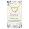 Hallmark You Are Loved Heart Necklace -Fashion Accessories Store REL1089 02