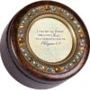 All Things Through Christ Amber Earth Tone Jewelry Music Box Plays How Great Thou Art -Fashion Accessories Store RJ12SA 214e80a7 c42a 4c2d 9622 e8f7af91727e