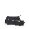 Baggallini Road Trip Hobo Black -Fashion Accessories Store RTH405 B0001 01