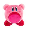 Tomy Club Mocchi- Mocchi- Inhaling Kirby Mega Plush Toy, 15 Inch