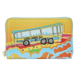 Loungefly The Beatles Magical Mystery Tour Bus Zip Around Wallet