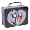 Disney The Nightmare Before Christmas Jack & Sally Large Tin Tote -Fashion Accessories Store VT8 EUDNBC