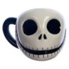 Disney The Night Before Christmas Jack Skellington Sculpted Ceramic Mug -Fashion Accessories Store VU9 GIWNBC