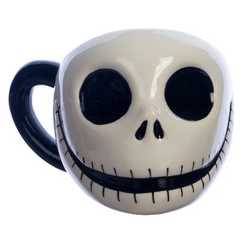 Disney The Night Before Christmas Jack Skellington Sculpted Ceramic Mug 3 Disney The Night Before Christmas Jack Skellington Sculpted Ceramic Mug