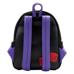 Disney Loungefly Nightmare Before Christmas Triple Pocket Lock Shock Barrel Oogie Boogie Mini Backpack -Fashion Accessories Store WDBK2561 3