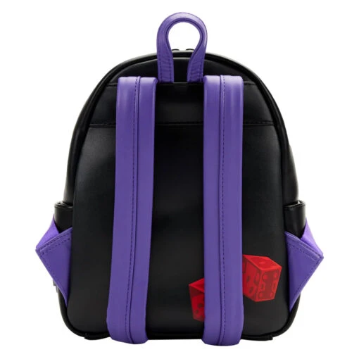 Disney Loungefly Nightmare Before Christmas Triple Pocket Lock Shock Barrel Oogie Boogie Mini Backpack - Image 3