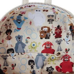 LOUNGEFLY Disney100 Anniversary Celebration Cake Mini Backpack -Fashion Accessories Store WDBK3318 LFDISNEY100CELEBRATIONMINIBACKPACK3455INSIDE