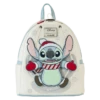 Loungefly Stitch Holiday Snow Angel Glitter Mini Backpack