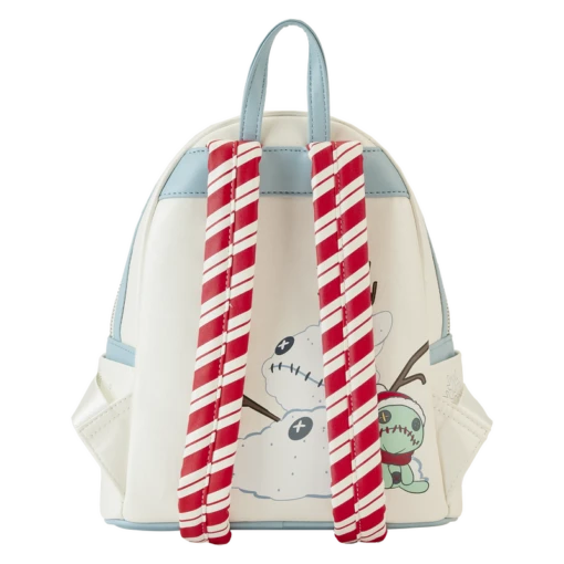 Loungefly Stitch Holiday Snow Angel Glitter Mini Backpack - Image 2