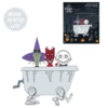Loungefly Disney Tim Burton's The Nightmare Before Christmas Lock Shock Barrel Tub 3" Collector Pin -Fashion Accessories Store WDPN2913