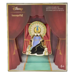 LOUNGEFLY Loungfly Disney Snow White Evil Queen Throne Layered Pin