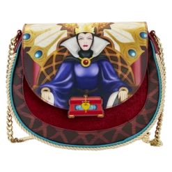 LOUNGEFLY Loungfly Disney Snow White Evil Queen Throne Crossbody Bag
