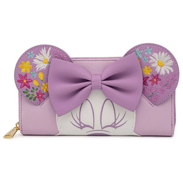 Loungefly Disney Minnie Mouse Floral Wallet 3 Loungefly Disney Minnie Mouse Floral Wallet