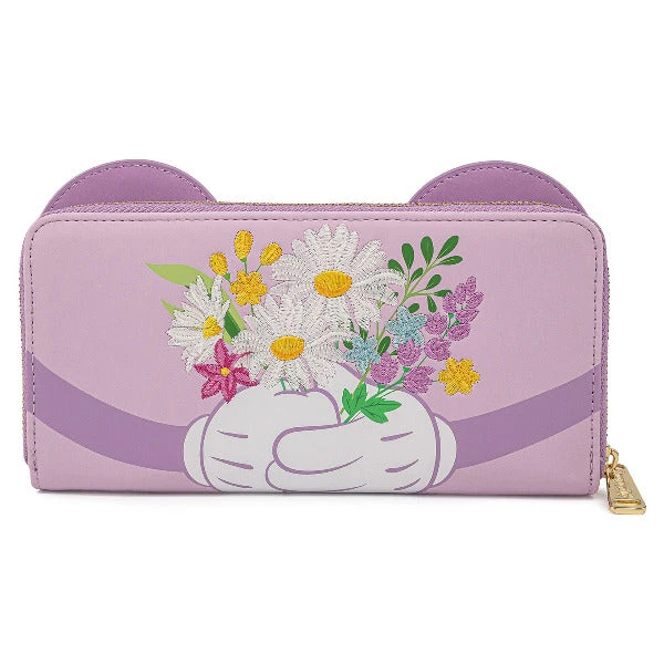 Loungefly Disney Minnie Mouse Floral Wallet 4 Loungefly Disney Minnie Mouse Floral Wallet - Image 2