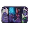Disney Loungefly Villains In The Dark Ziparound Wallet -Fashion Accessories Store WDWA2221