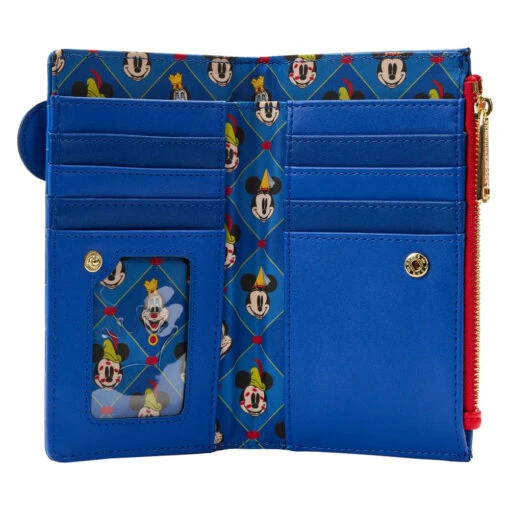 Loungefly Brave Little Tailor Mickey And Minnie Mouse Flap Wallet - Image 3