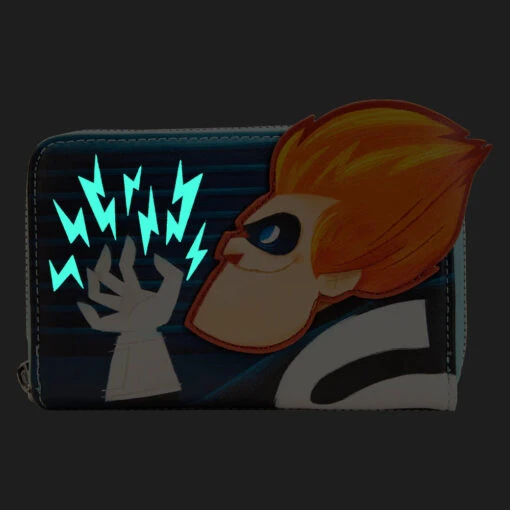 Loungefly The Incredibles Syndrome Glow Zip Around Wallet - Image 2