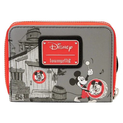 Loungefly Disney100 Mickey Mouse Club Zip Around Wallet - Image 2