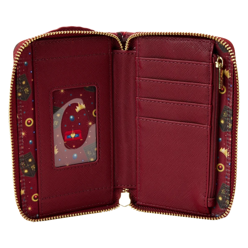 LOUNGEFLY Loungfly Disney Snow White Evil Queen Throne Zip Around Wallet 5 LOUNGEFLY Loungfly Disney Snow White Evil Queen Throne Zip Around Wallet - Image 3