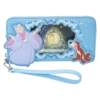 Loungefly Disney Cinderella Lenticular Princess Series Zip Around Wristlet Wallet 1 Loungefly Disney Cinderella Lenticular Princess Series Zip Around Wristlet Wallet -Fashion Accessories Store WDWA2561 1