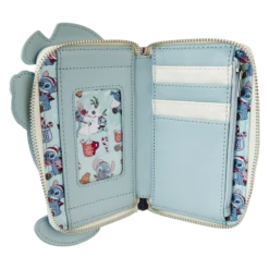 Loungefly Stitch Holiday Glitter Zip Around Wallet -Fashion Accessories Store WDWA2886 3