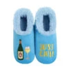 Women's Simply Pairables Cozy Snoozies® Blue Wine Just Chill -Fashion Accessories Store WPSP JCHILL Pub