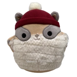 Squishmallow Ziv The Brown Sugar Glider With Beanie Hat And Fuzzy Belly 12" Stuffed Plush By Kelly Toy