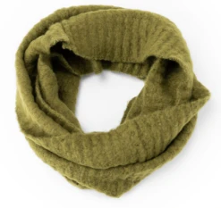 Britt’s Knits Common Good Knit Infinity Scarf Made From 50% Recycled Water Bottles -Fashion Accessories Store britsscarves 2green
