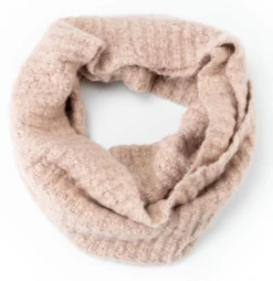 Britt’s Knits Common Good Knit Infinity Scarf Made From 50% Recycled Water Bottles -Fashion Accessories Store britsscarves 2pink
