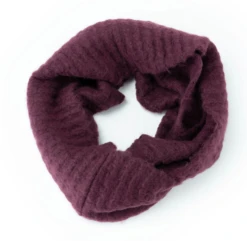 Britt’s Knits Common Good Knit Infinity Scarf Made From 50% Recycled Water Bottles -Fashion Accessories Store britsscarves 2purple