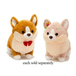 10" Boy Girl Corgi Puppy Dog Stuffed Plush