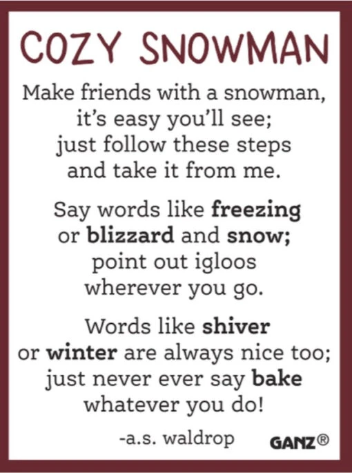 Token Charm Cozy Snowman - Image 2
