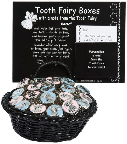 Tooth Fairy Box Pocket Token Charm - Image 4